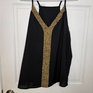 SHEIN Black and Tan Tank